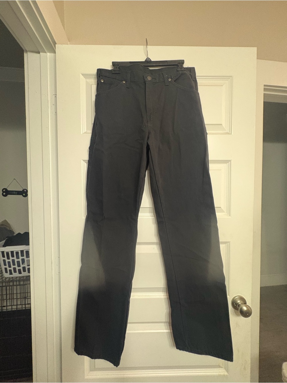 Dickies Men's Cargo Pants in Dark Gray